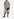Off-white botanical-print silk midi dress Faume - seconde main