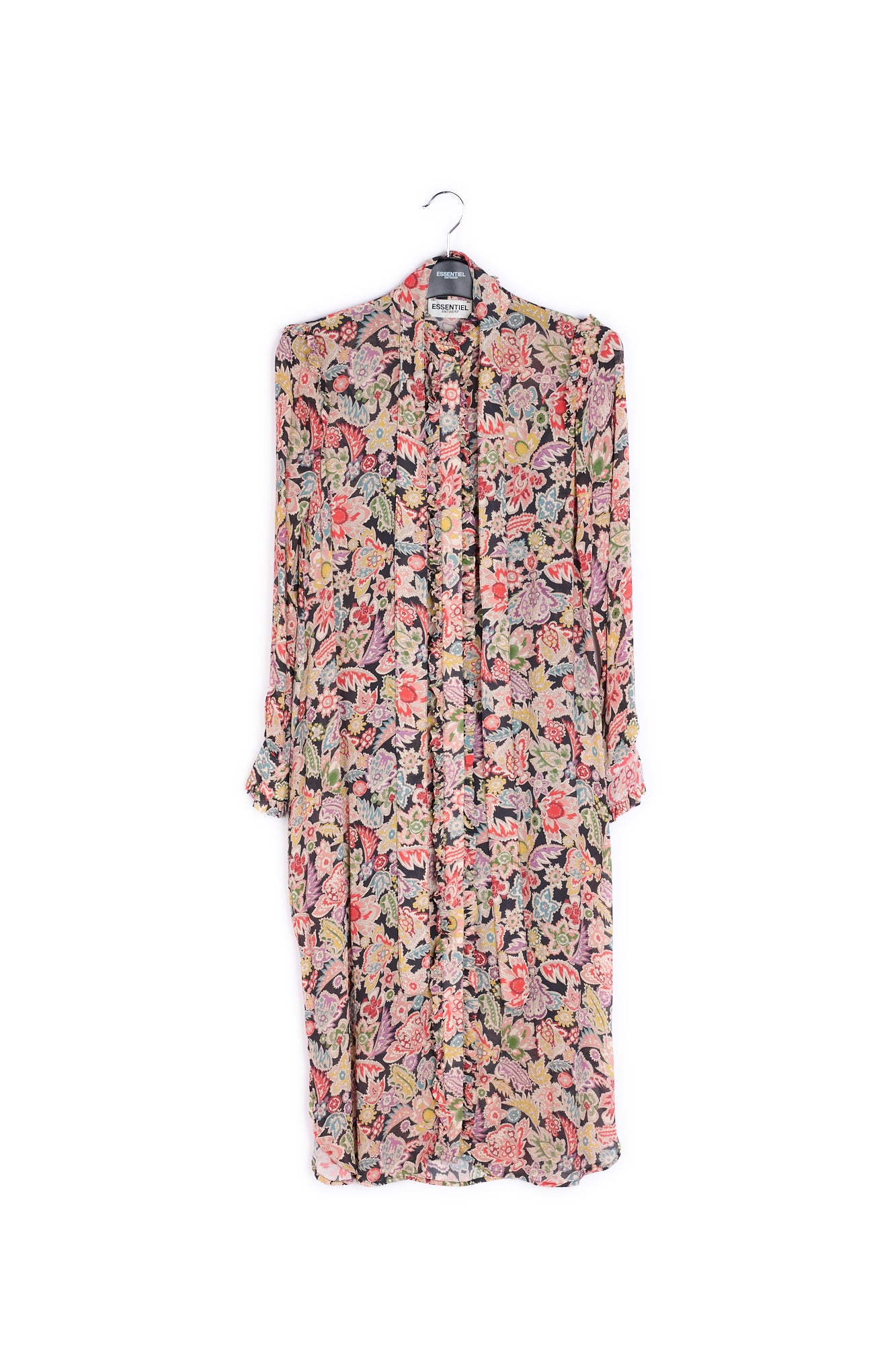 Ruffled shirt dress RE—SSENTIEL | Essentiel second hand