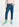 Blauwe enkeljeans met hoge taille Faume - seconde main