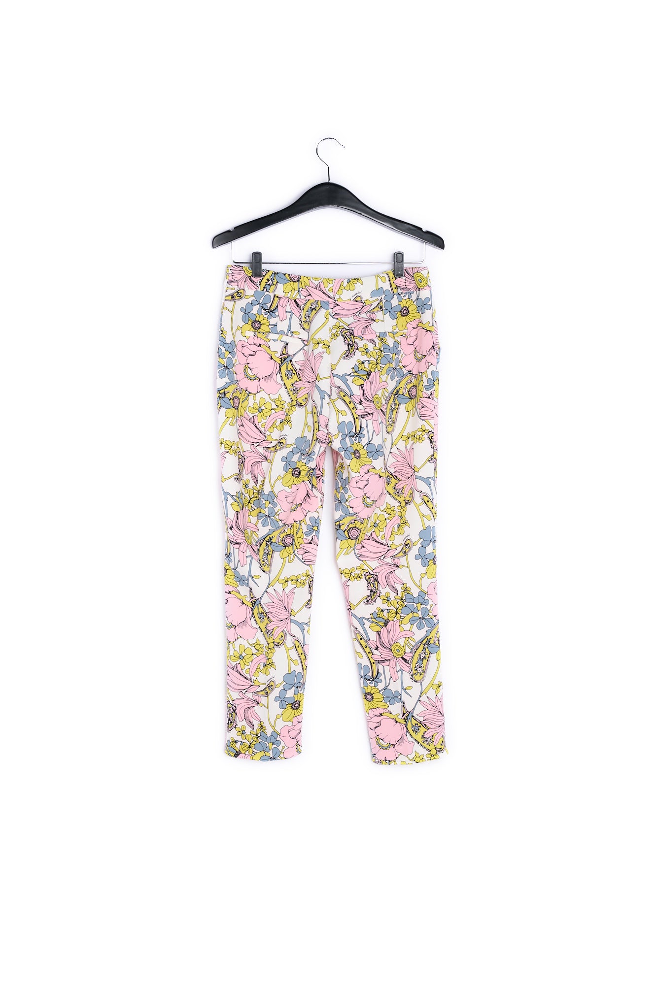 Pink printed pants RE—SSENTIEL | Essentiel second hand