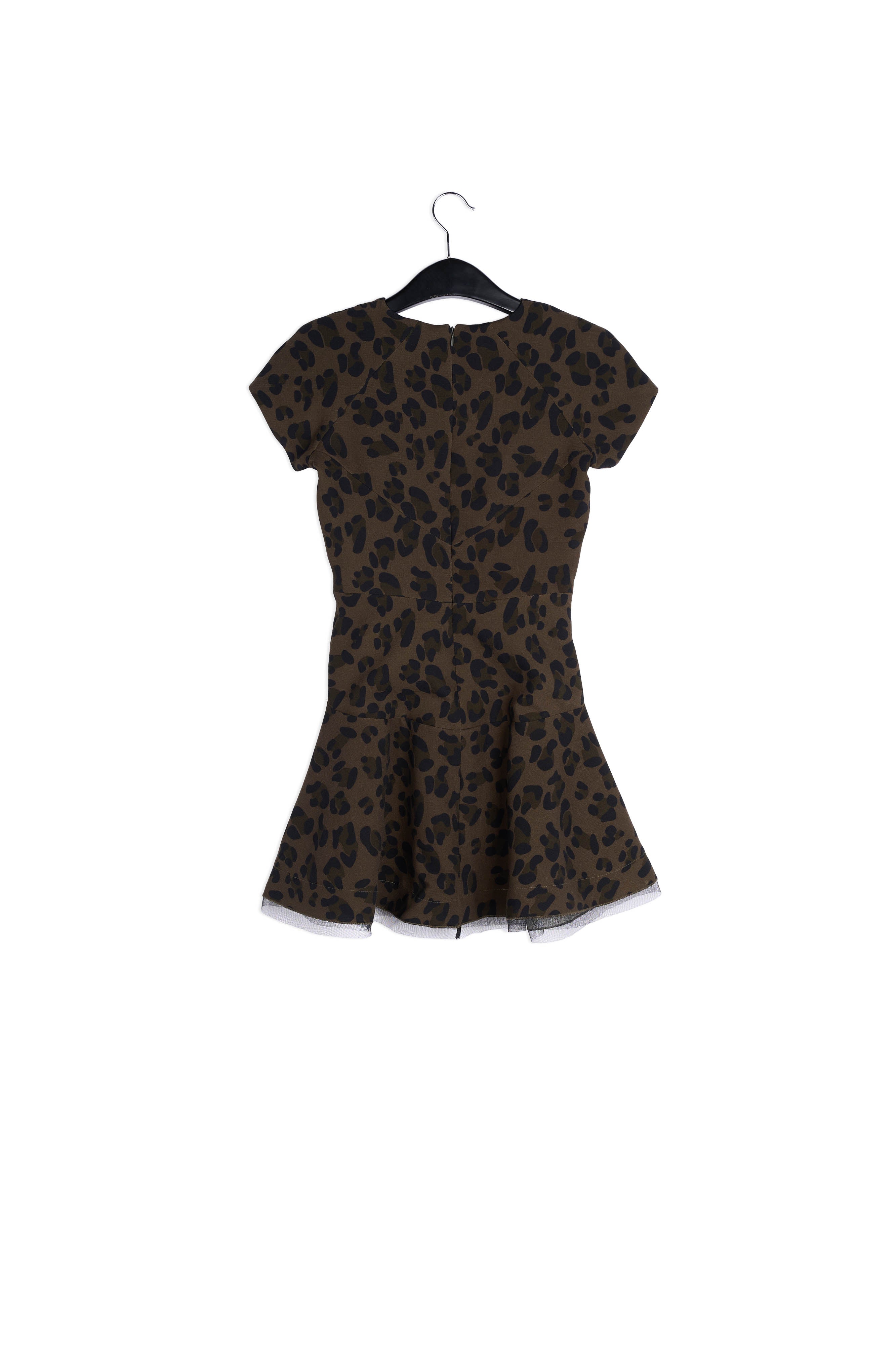 Kaki jurk RE—SSENTIEL | Essentiel second hand