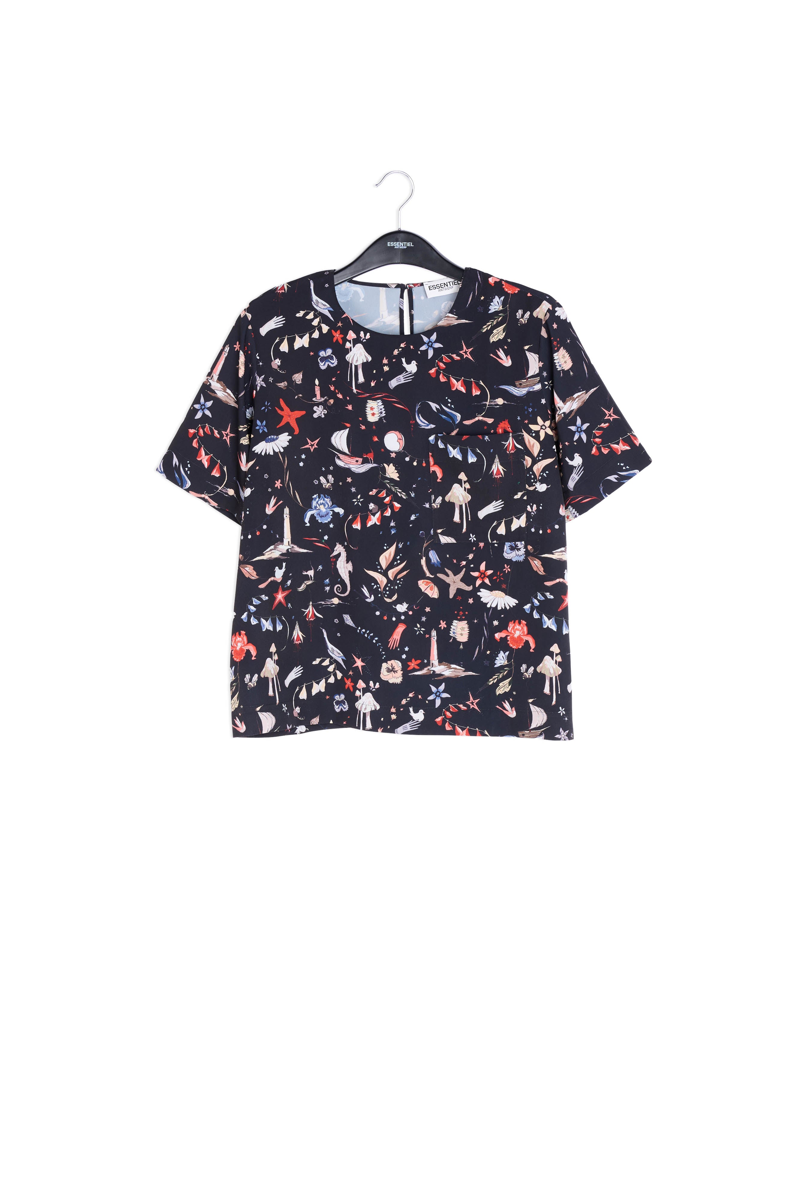 Black shirt RE—SSENTIEL | Essentiel second hand