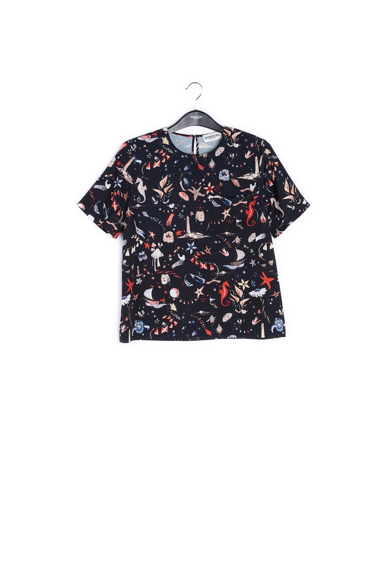 Printed Top RE—SSENTIEL | Essentiel second hand