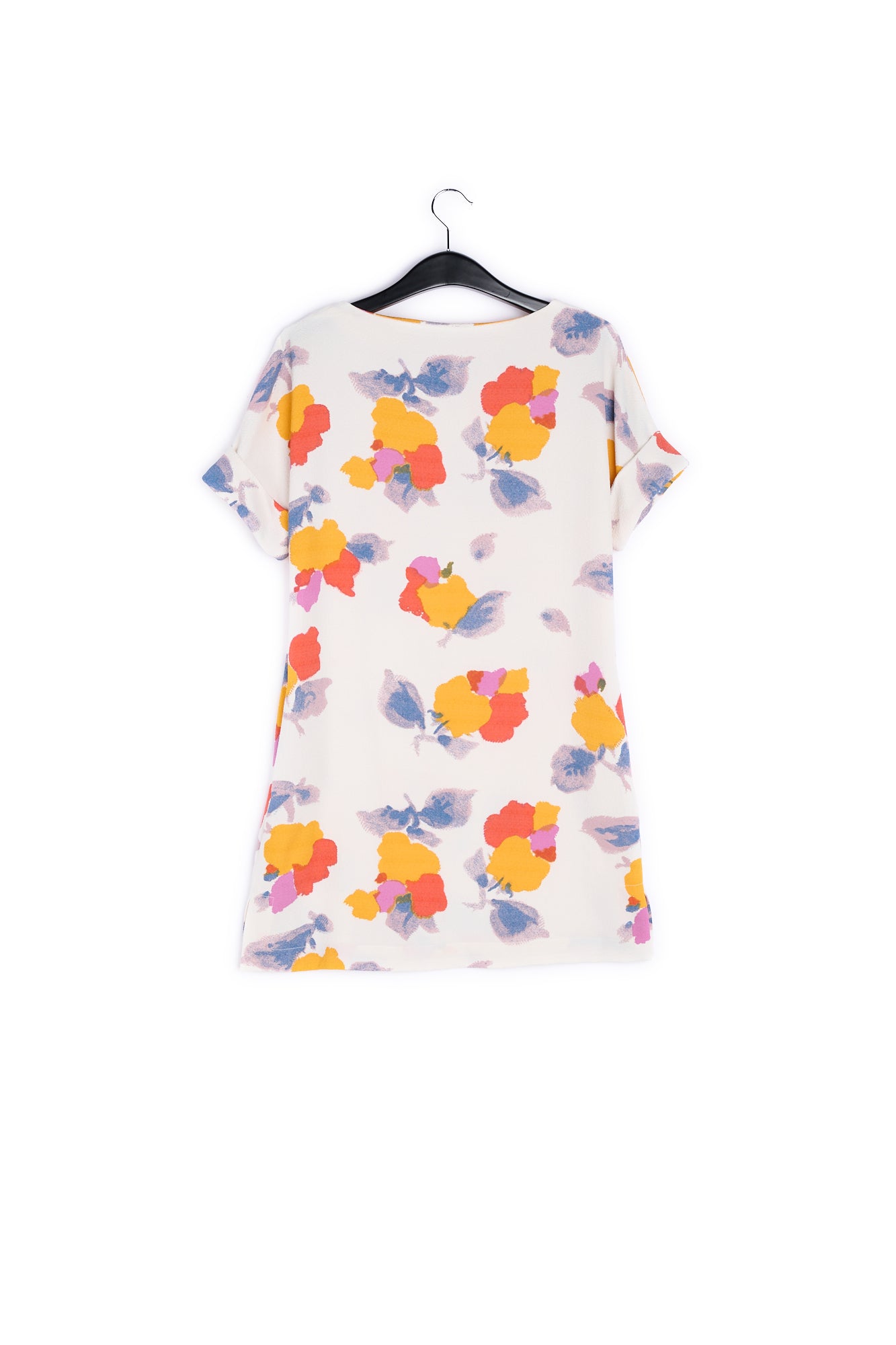 White printed dress RE—SSENTIEL | Essentiel second hand