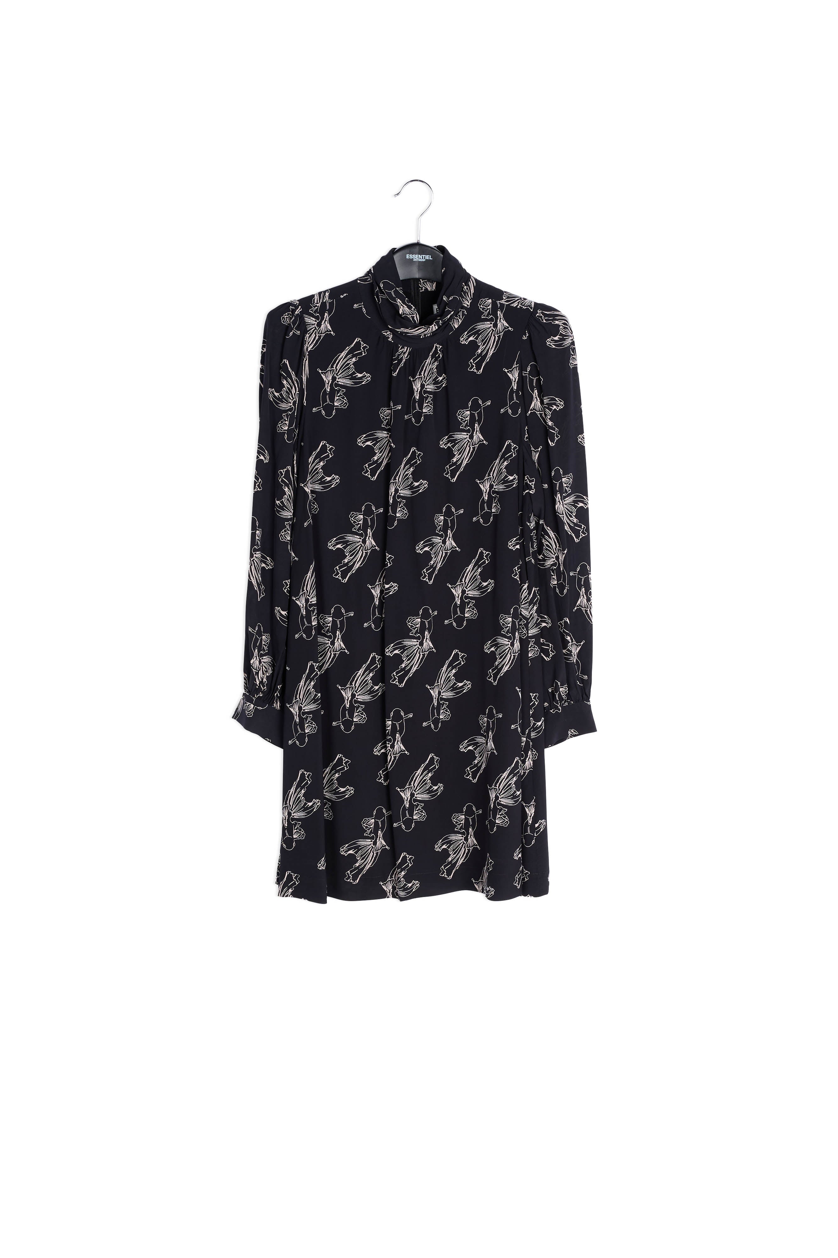  zwart jurk RE—SSENTIEL | Essentiel second hand