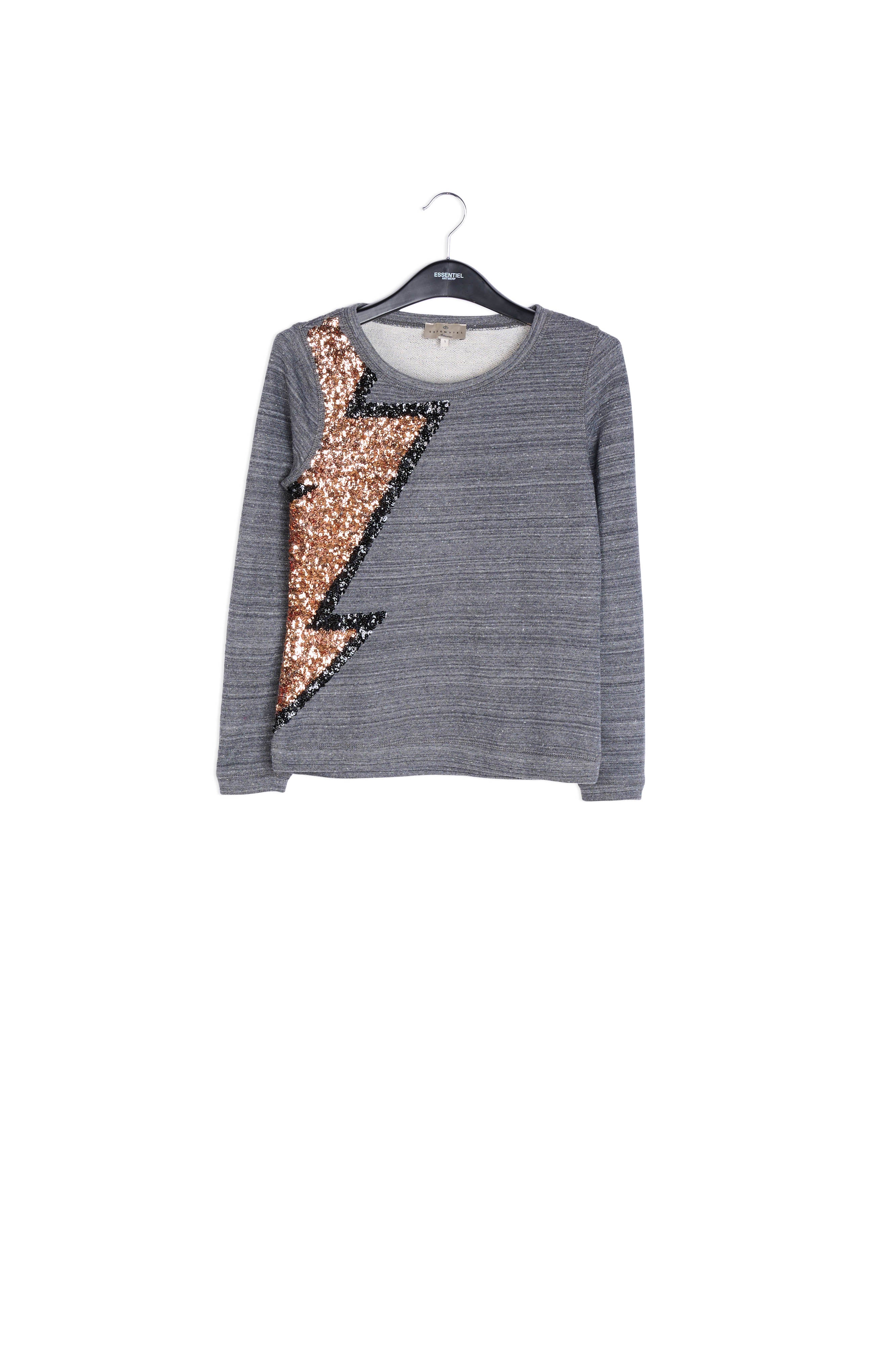 Grey sweater RE—SSENTIEL | Essentiel second hand
