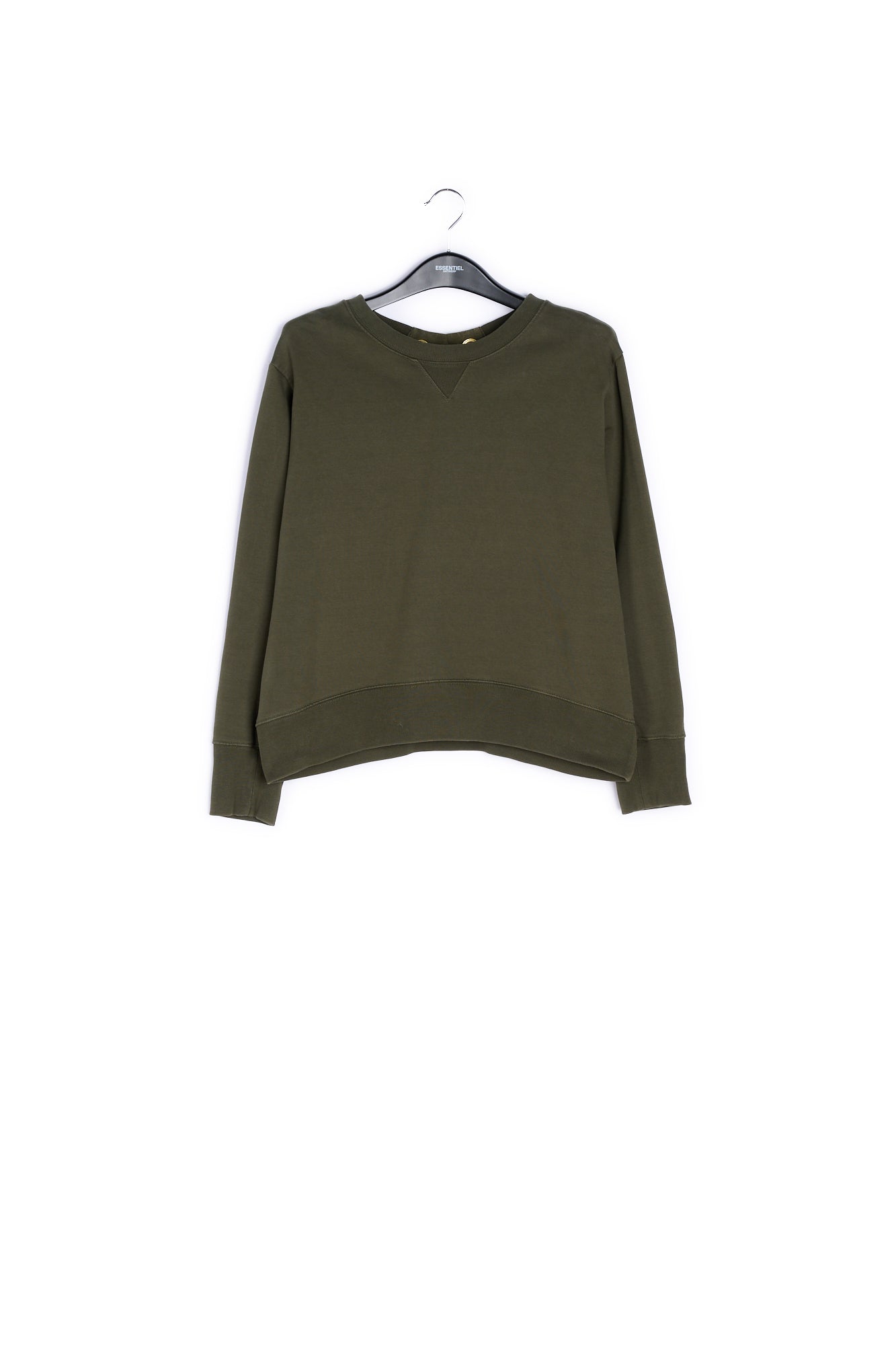 Khaki sweater RE—SSENTIEL | Essentiel second hand