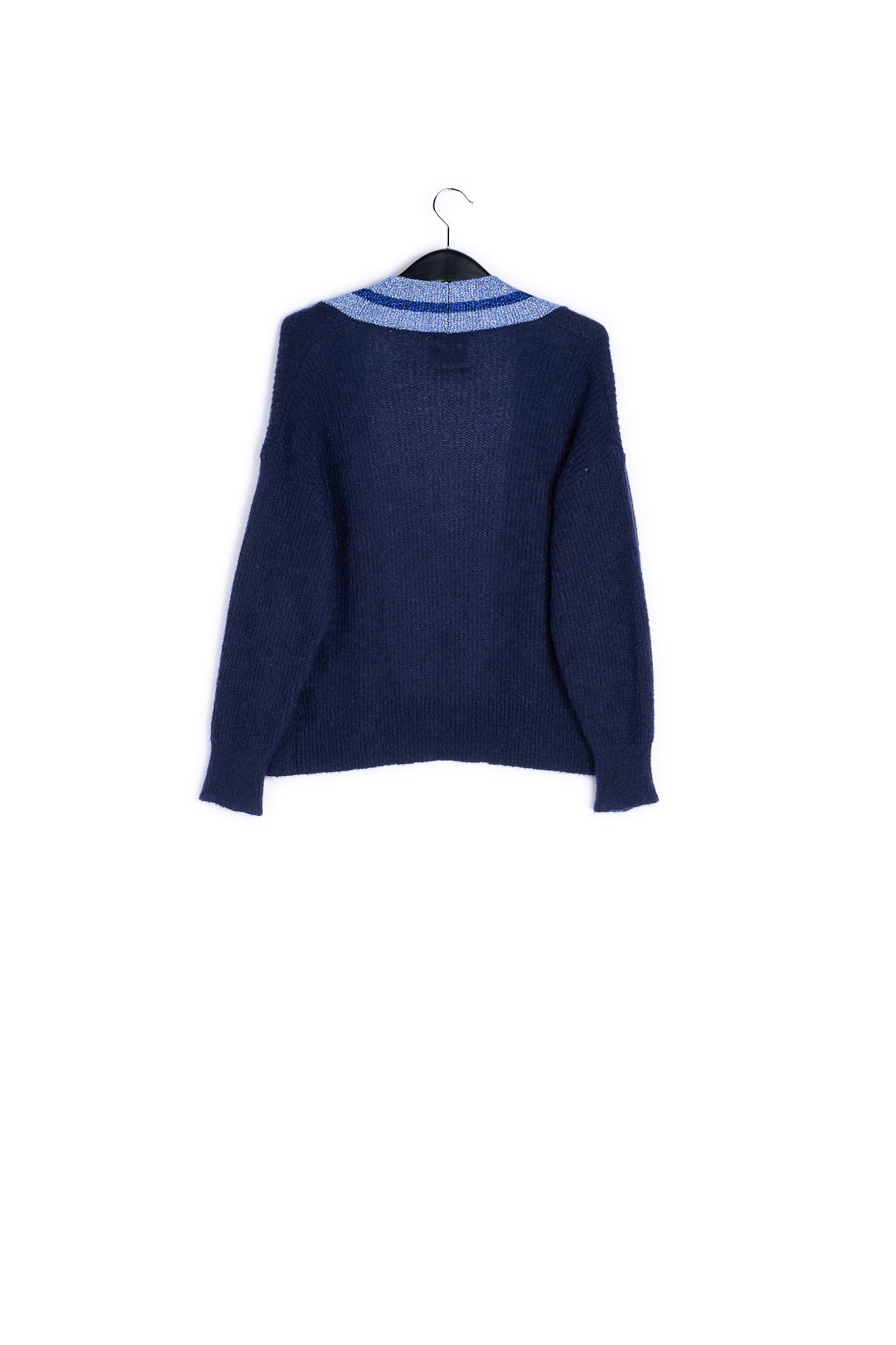 Cardigan Bleu marine RE—SSENTIEL | Essentiel second hand