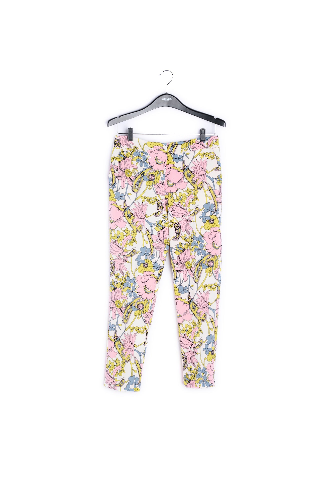 Pink printed pants RE—SSENTIEL | Essentiel second hand