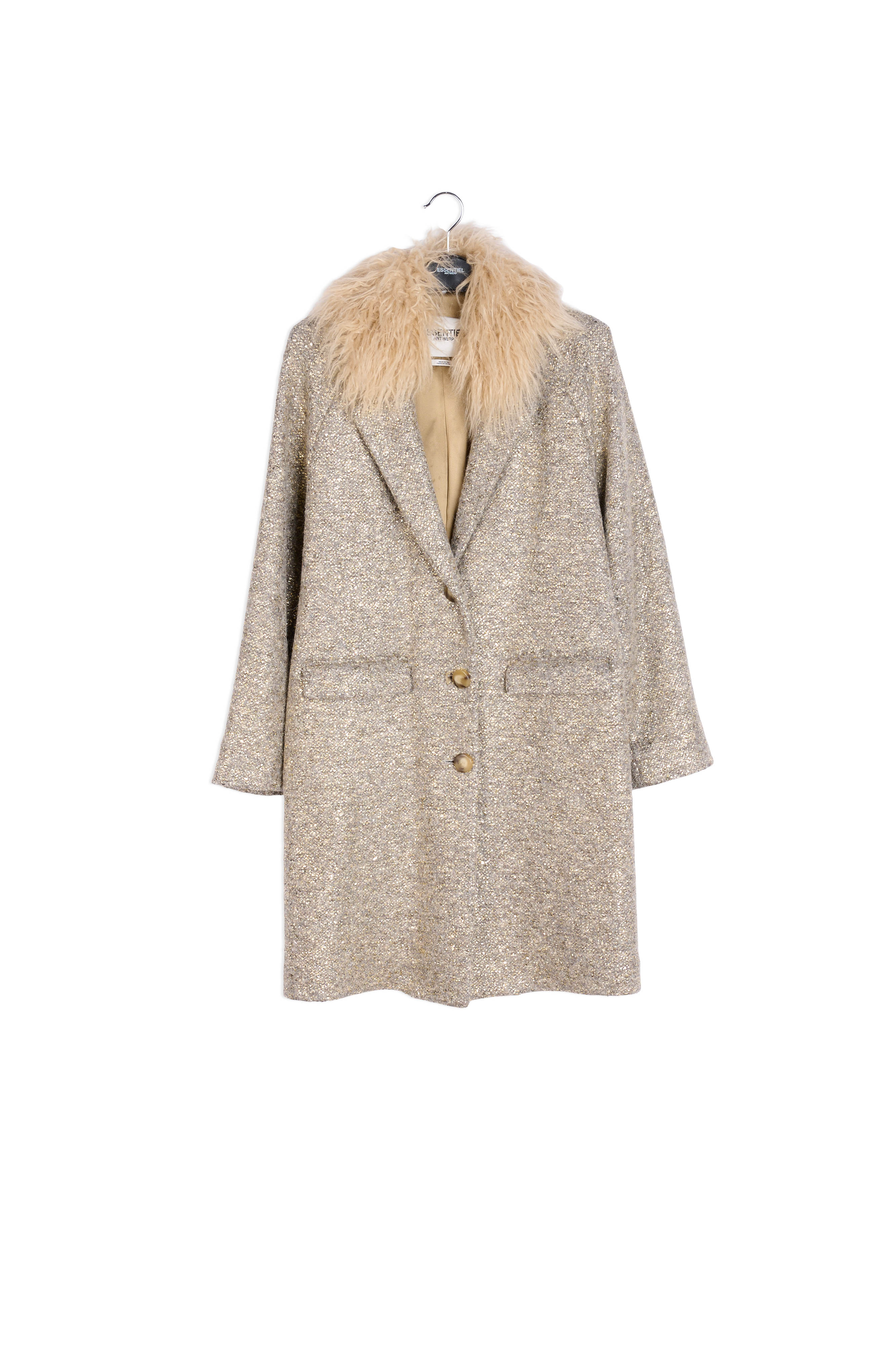 Gold coat RE—SSENTIEL | Essentiel second hand