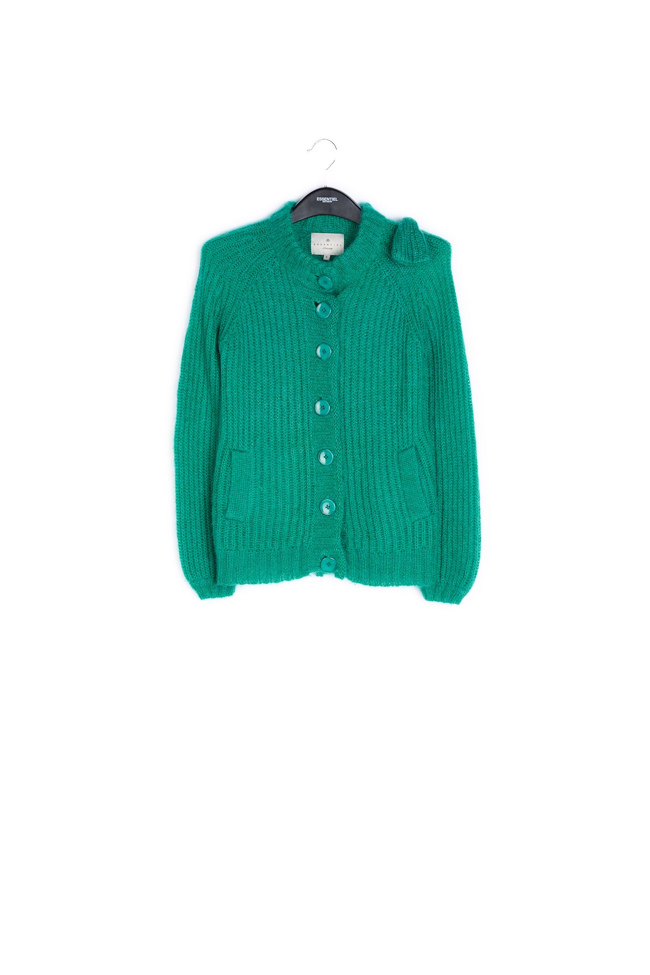 Green cardigan RE—SSENTIEL | Essentiel second hand
