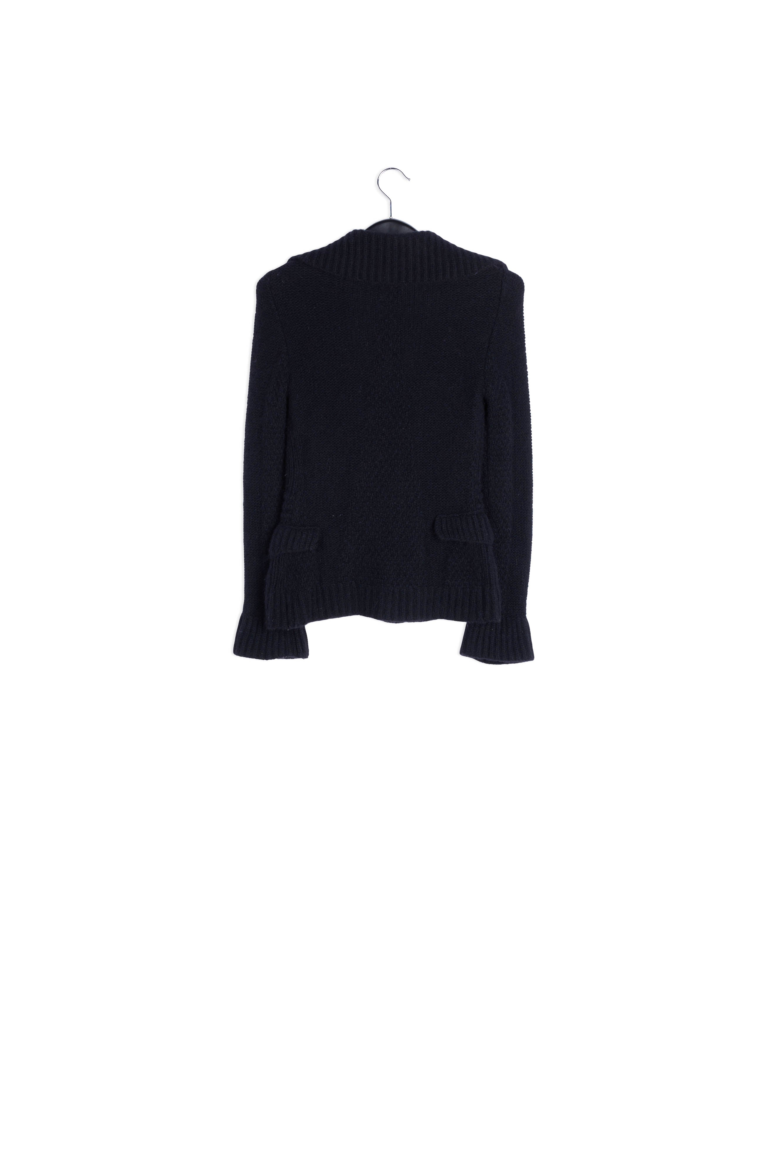 Cardigan Noir RE—SSENTIEL | Essentiel second hand