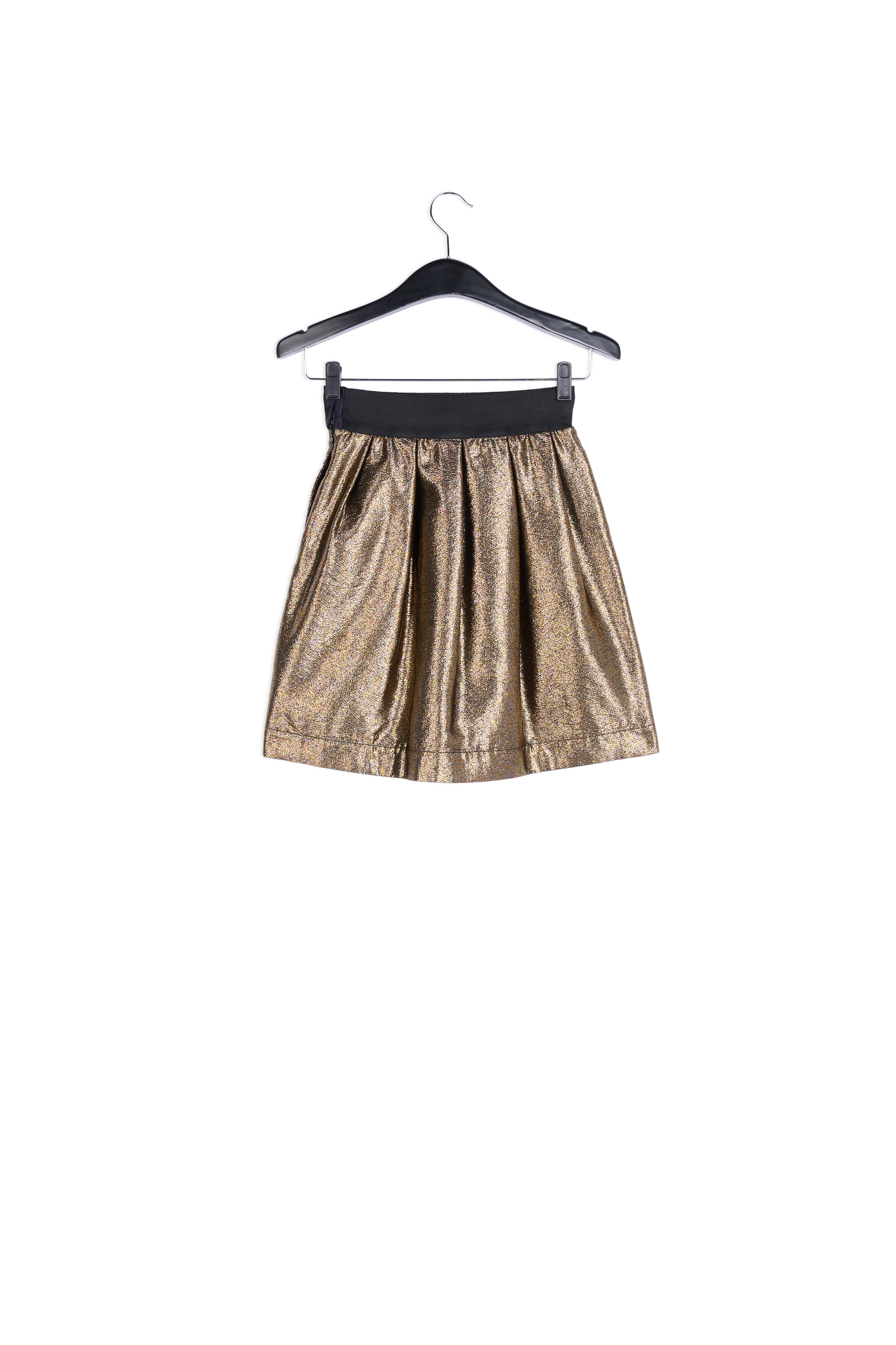 Gold Skirt RE—SSENTIEL | Essentiel second hand