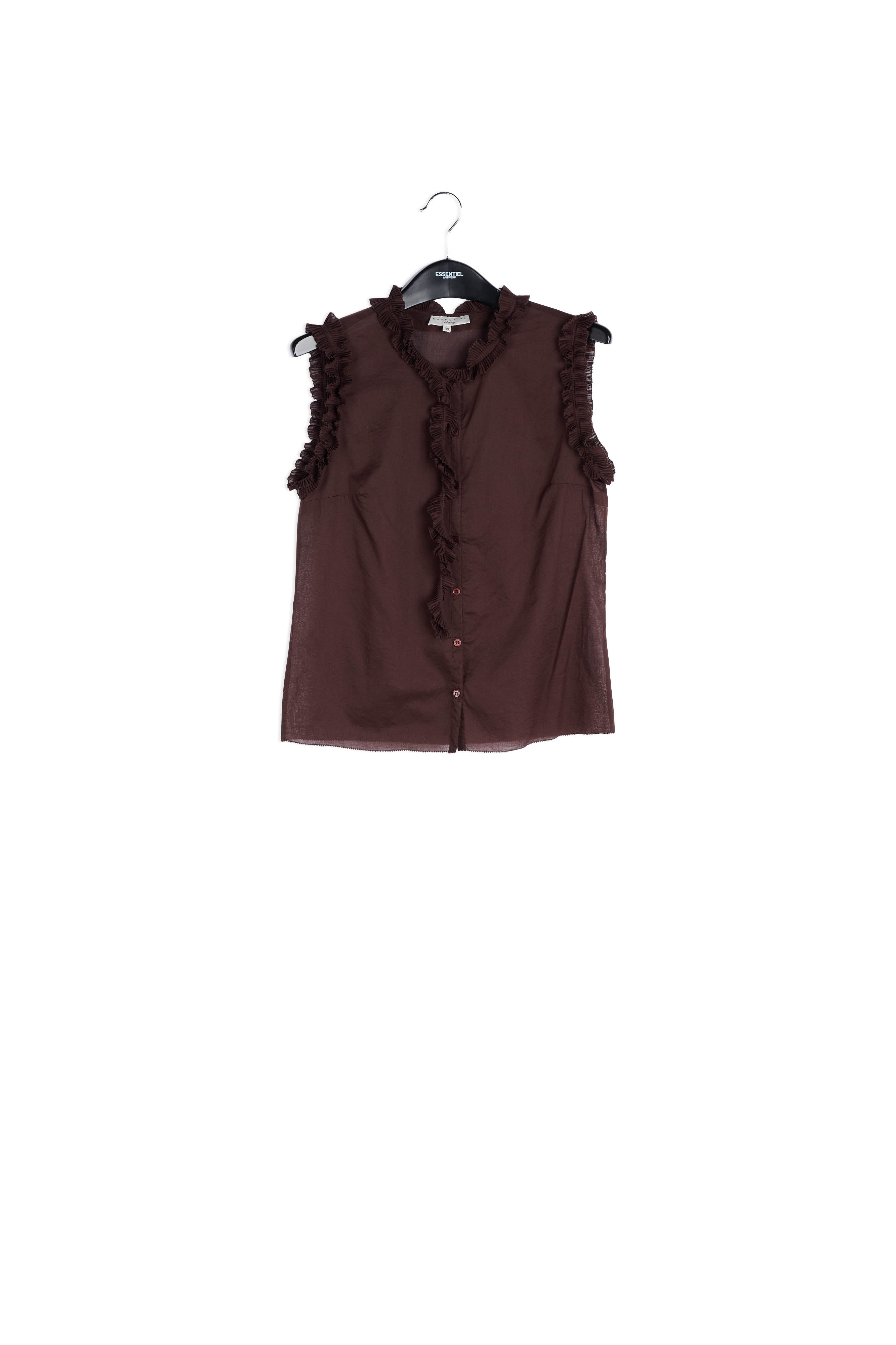  Brown top RE—SSENTIEL | Essentiel second hand
