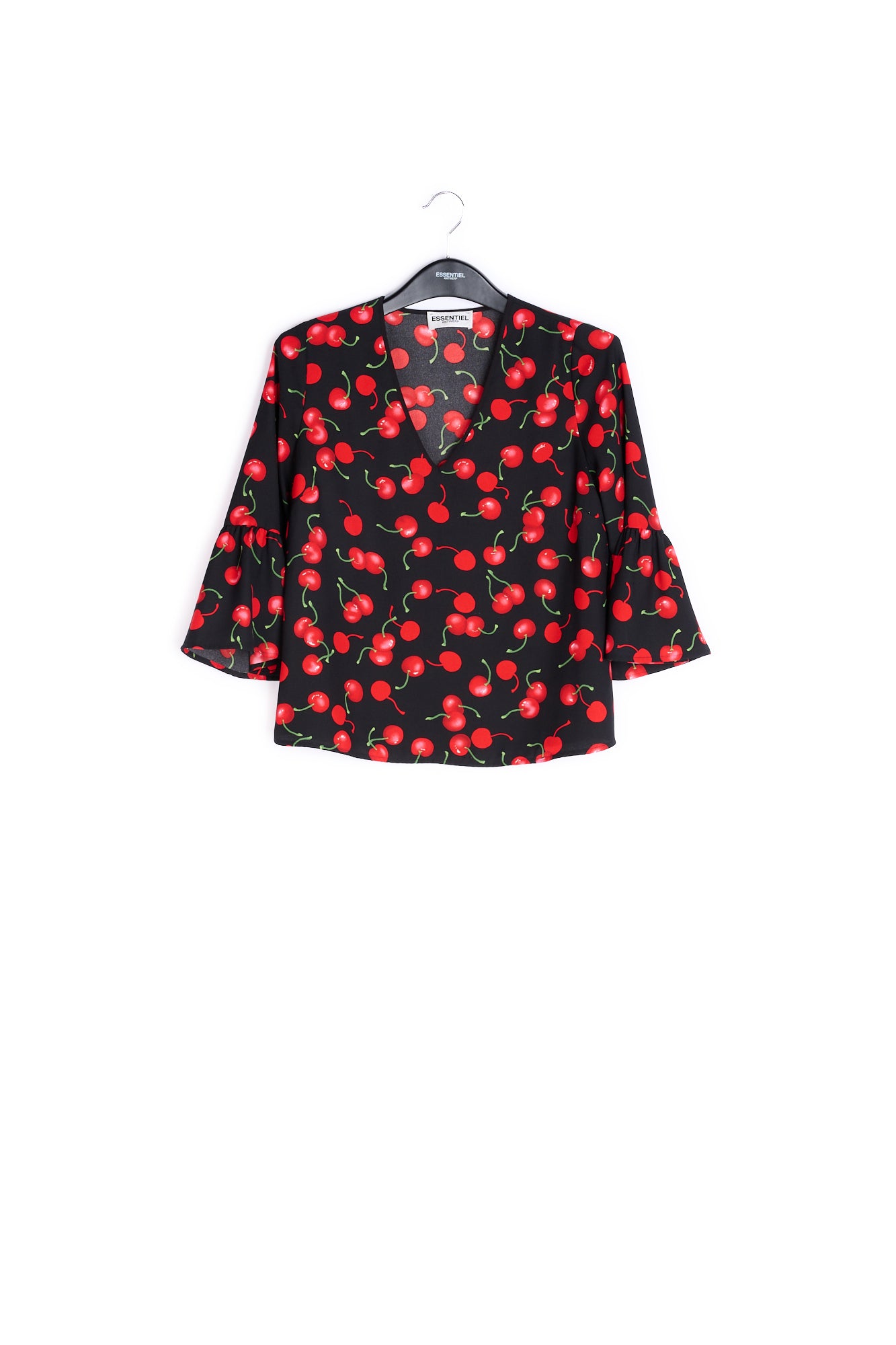 Black and red printed shirt RE—SSENTIEL | Essentiel second hand