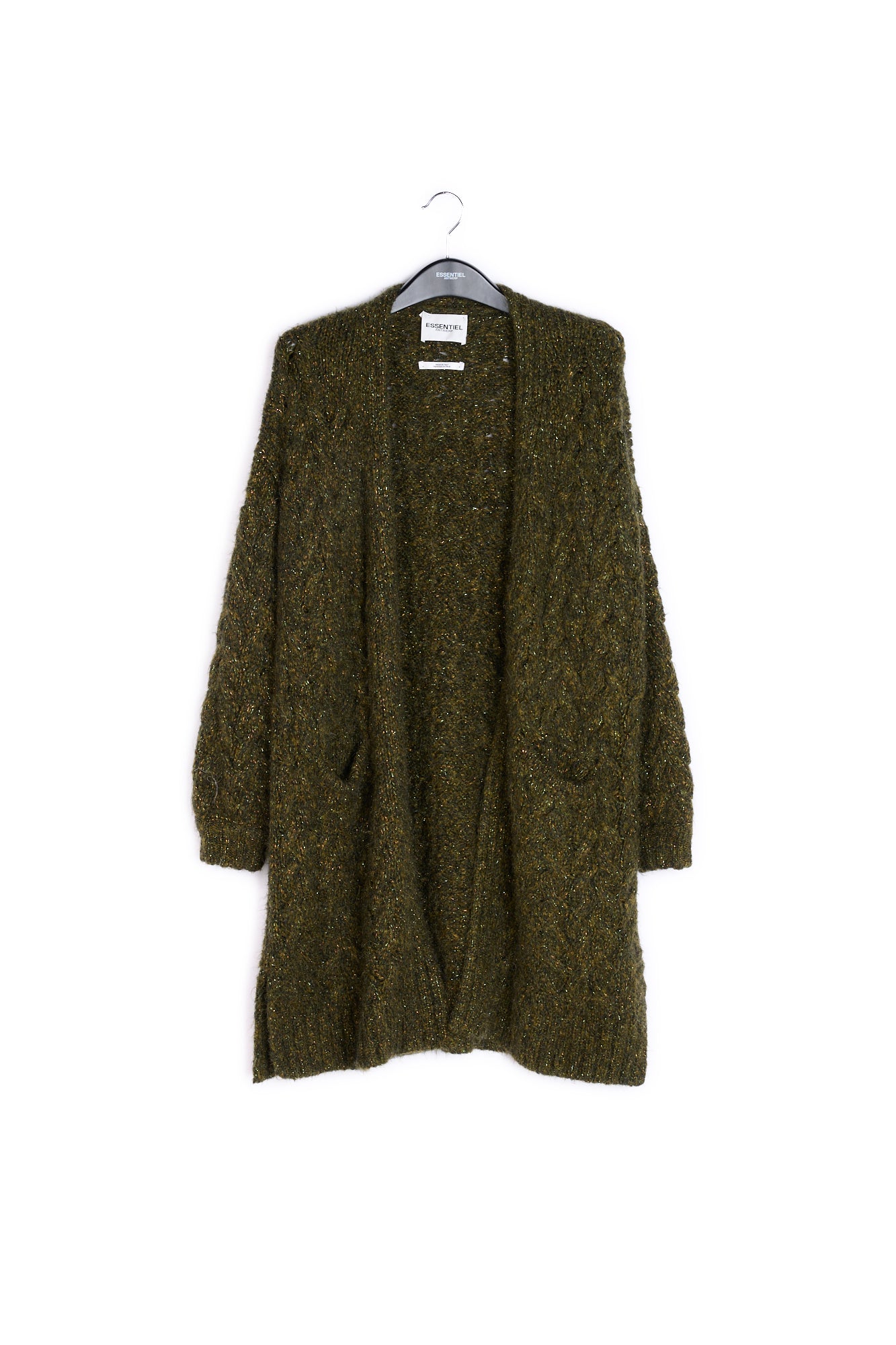 Khaki waist coat RE—SSENTIEL | Essentiel second hand