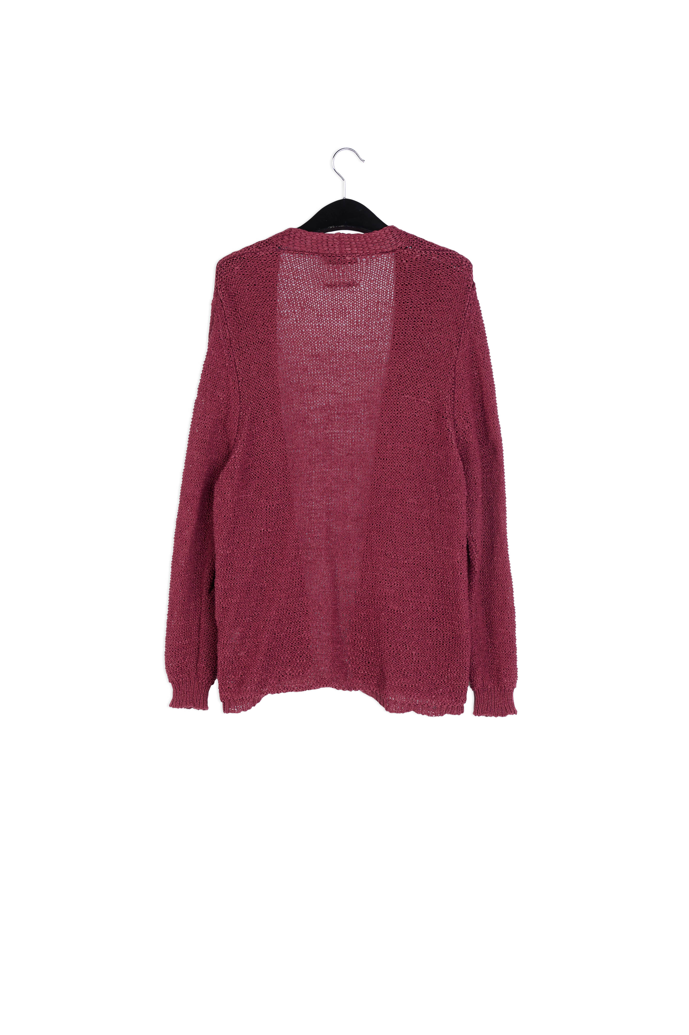 Cardigan Rouge RE—SSENTIEL | Essentiel second hand