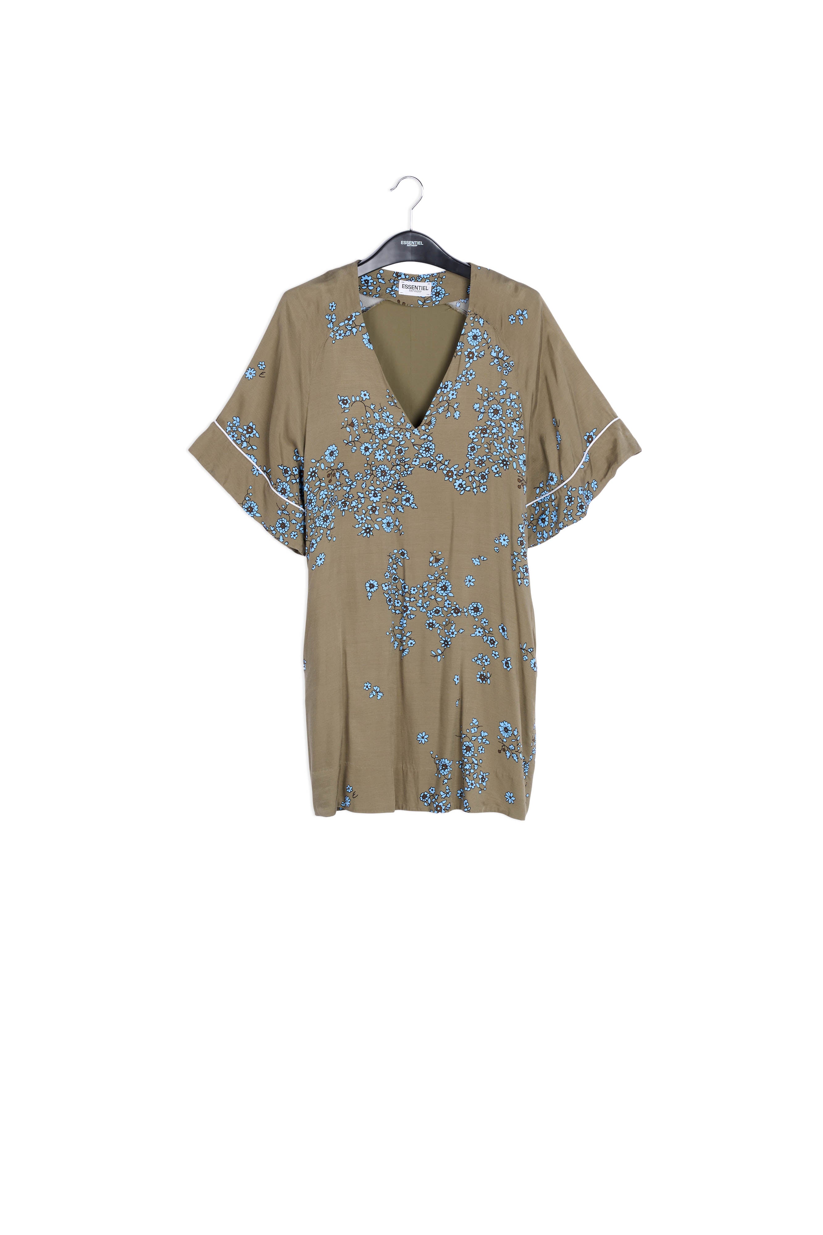 Khaki Dress RE—SSENTIEL | Essentiel second hand