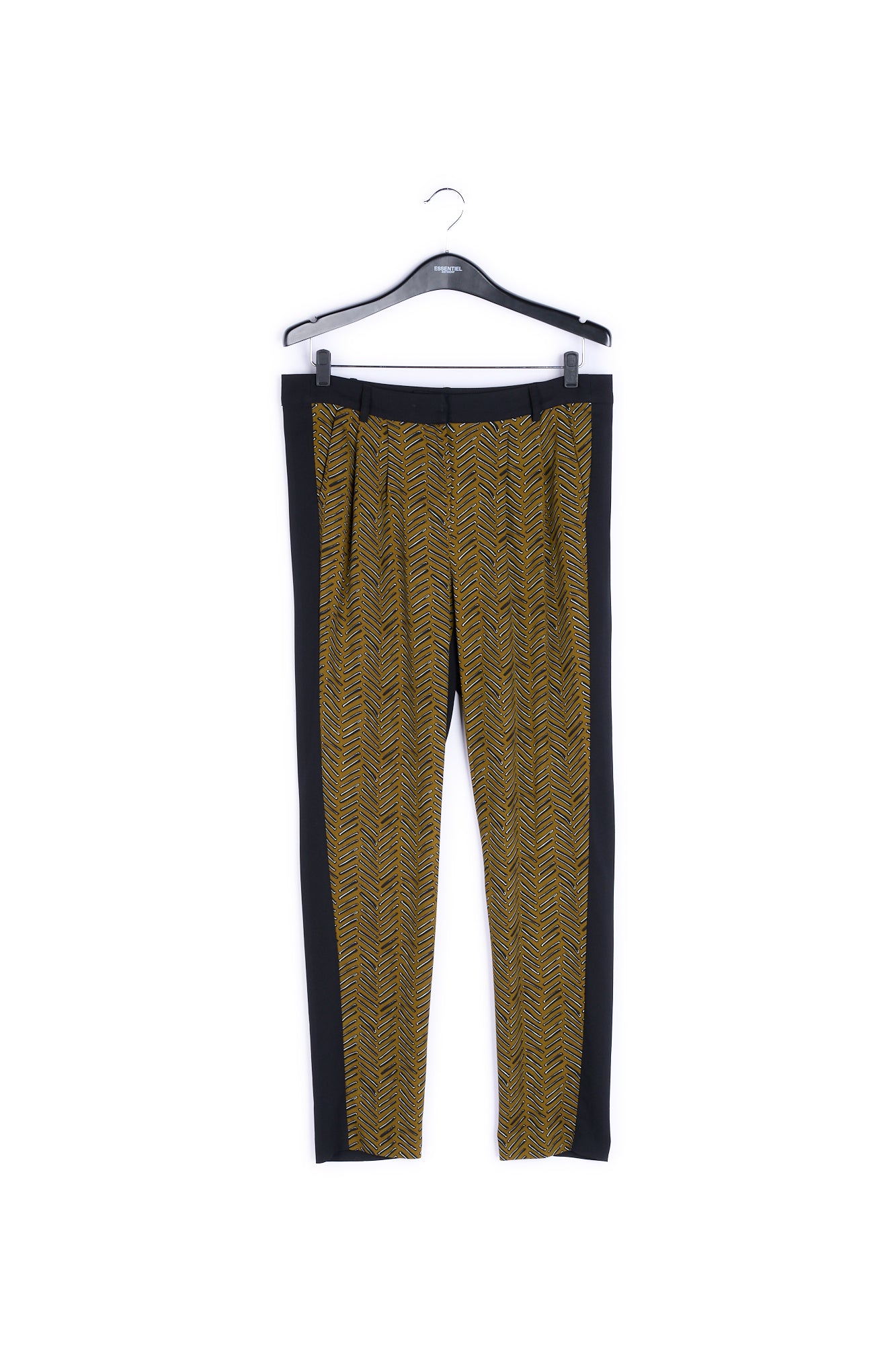 Black printed pants RE—SSENTIEL | Essentiel second hand