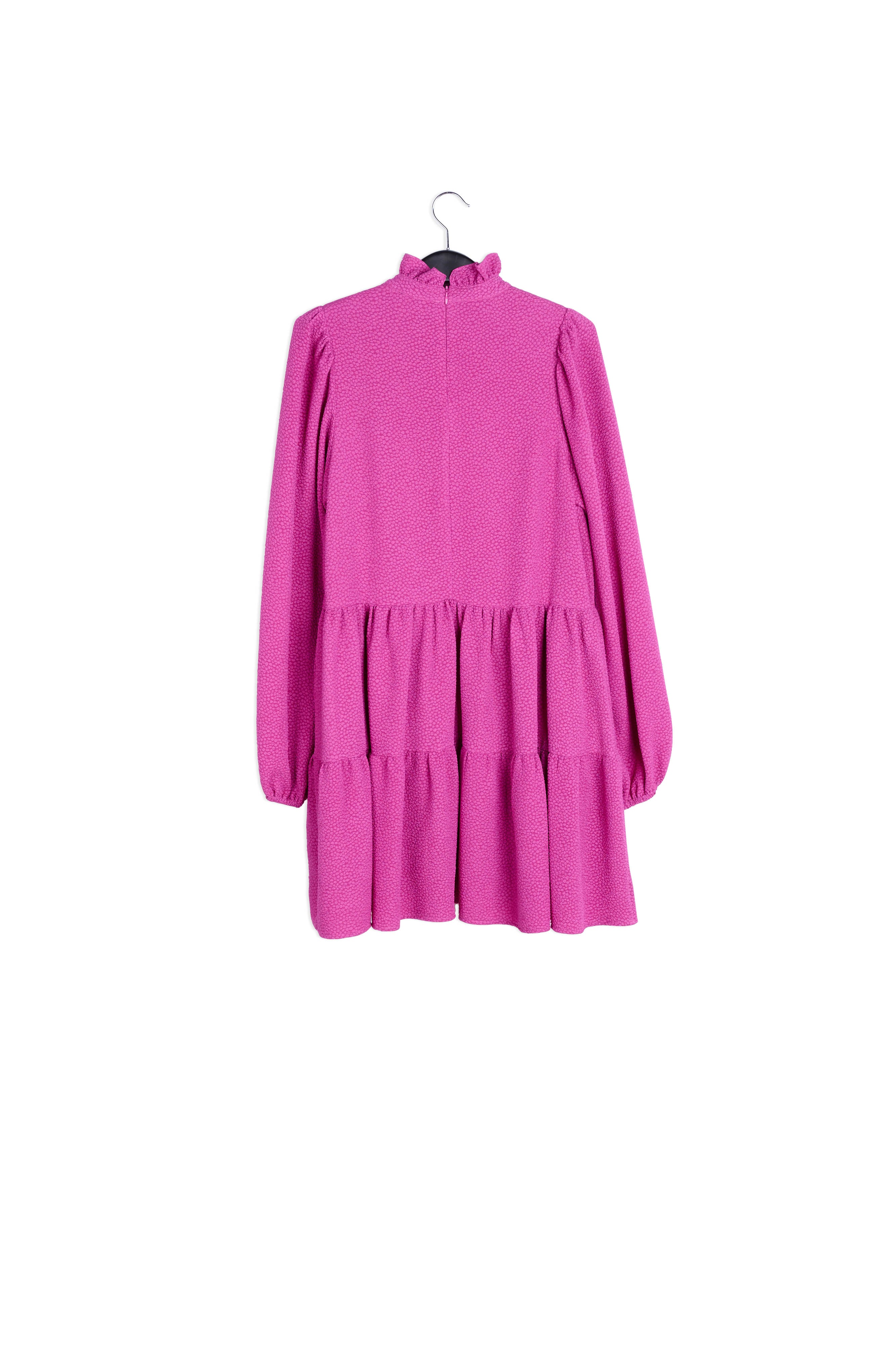 Pink Agonize ruffle collar dress RE—SSENTIEL | Essentiel second hand