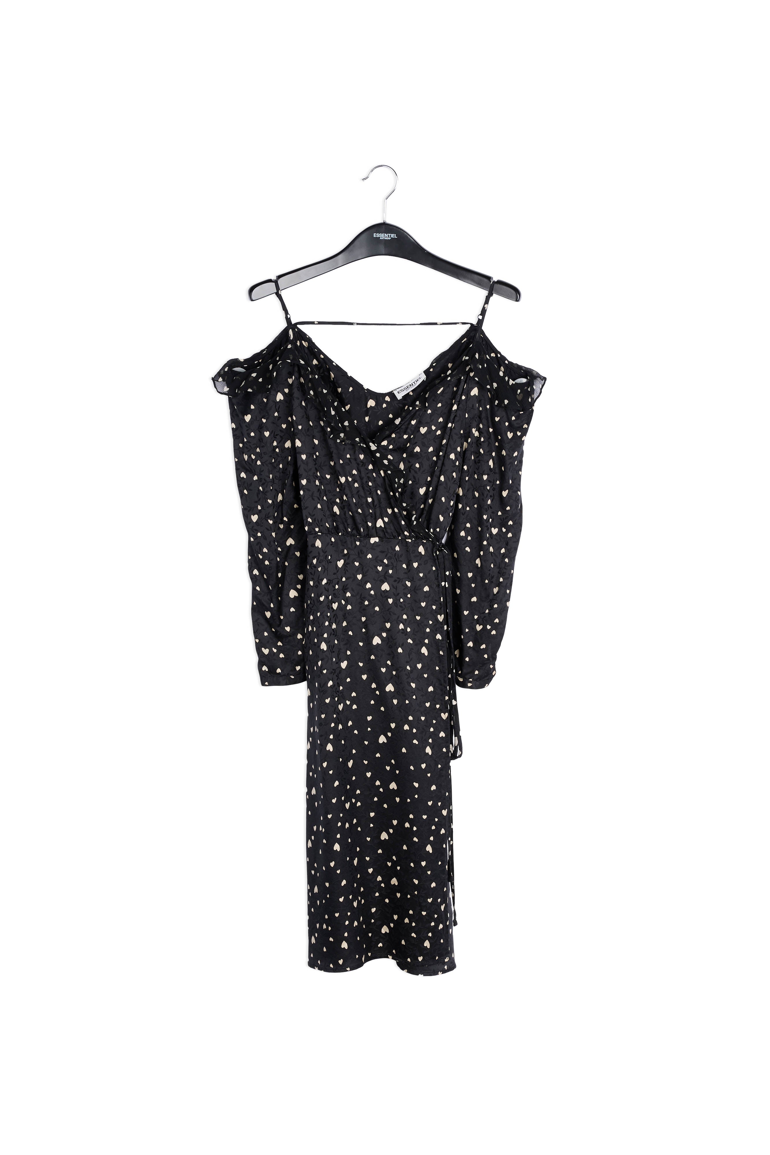 Jurk Zwart RE—SSENTIEL | Essentiel second hand