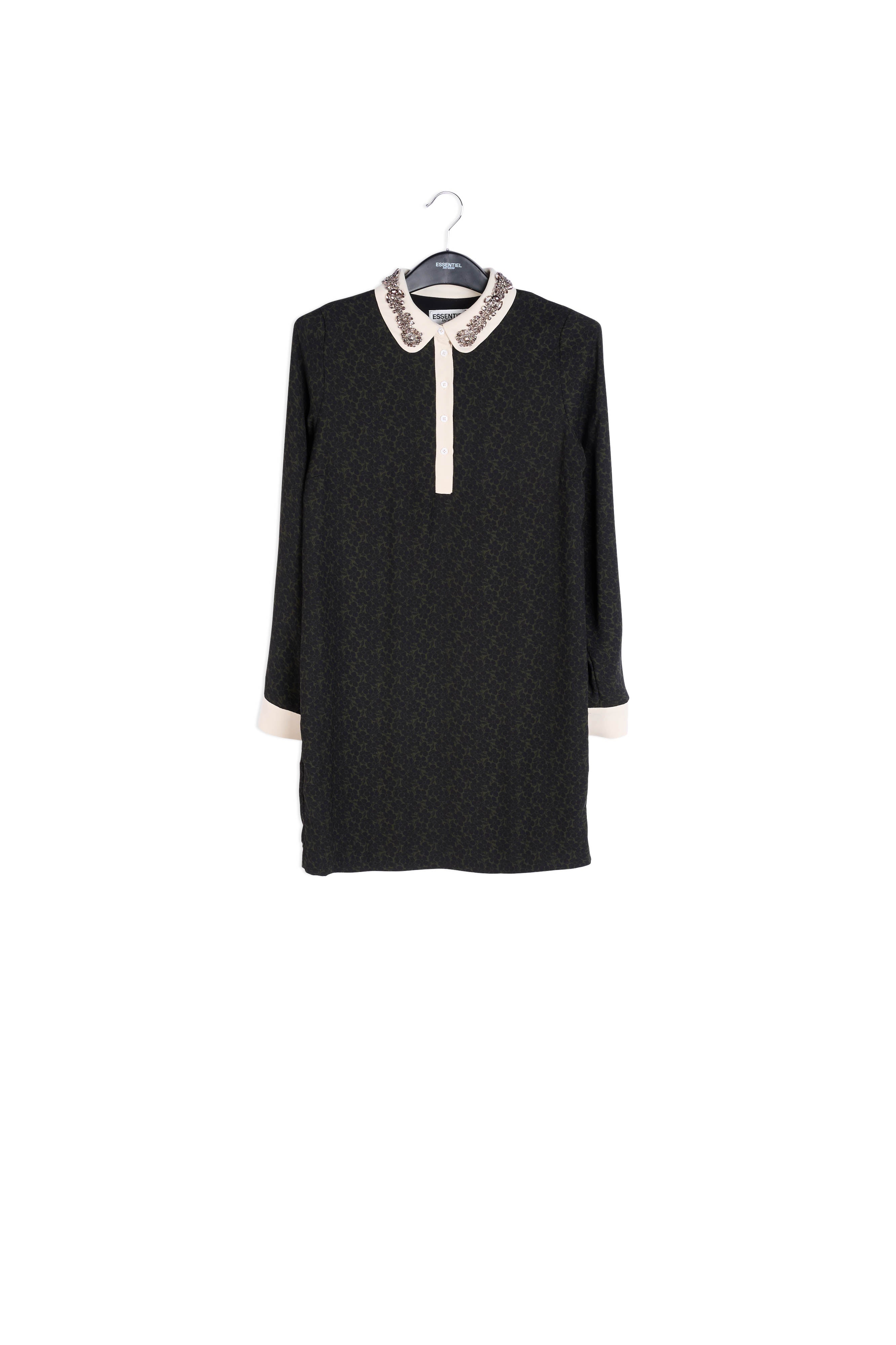  Zwart jurk RE—SSENTIEL | Essentiel second hand